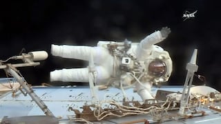 Astronautas repararon computadora de la Estación Espacial Internacional