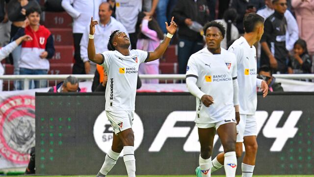 Liga de Quito se impuso ante Sao Paulo por los cuartos de final de la Copa Sudamericana. Foto: AFP