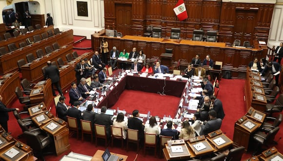 Sesión de la Comisión de Presupuesto. (Foto: Minsa)