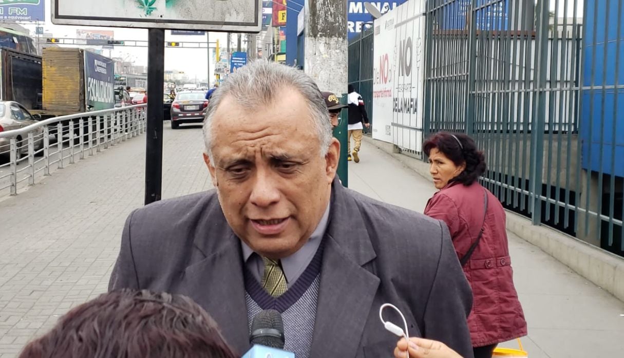 Martín Ojeda Trujillo, vocero del gremio Transportistas Unidos. (Foto: Difusión)