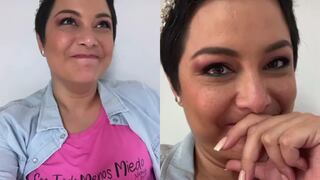Natalia Salas se emociona hasta las lágrimas al recibir resultados de prueba genética de cáncer