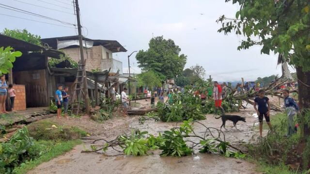Fuertes lluvias dejan cinco heridos y 252 afectados 