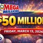 Números ganadores del Mega Millions: estos fueron los resultados del viernes 13 de marzo 2026 con premio mayor de 50 millones