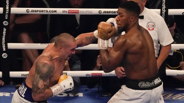 Anthony Joshua vs. Oleksandr Usyk: cómo quedó la pelea y resultados del evento