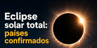 El eclipse solar total del 12 de agosto de 2026 será visible en una estrecha franja que atravesará varios países. (Foto: Imagen creada por El Comercio MAG usando Gemini)