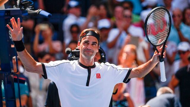 Federer a cuartos de final del US Open: superó fácilmente a David Goffin