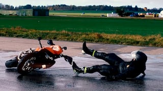 Accidentes en motos: crean pantalón airbag y paracaídas para evitar lesiones | VIDEO