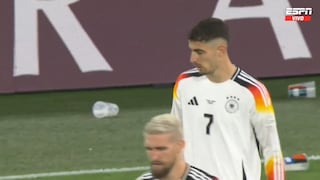 Desde los doce pasos: Kai Havertz anota el 1-0 de Alemania vs. Dinamarca por Euro 2024 | VIDEO