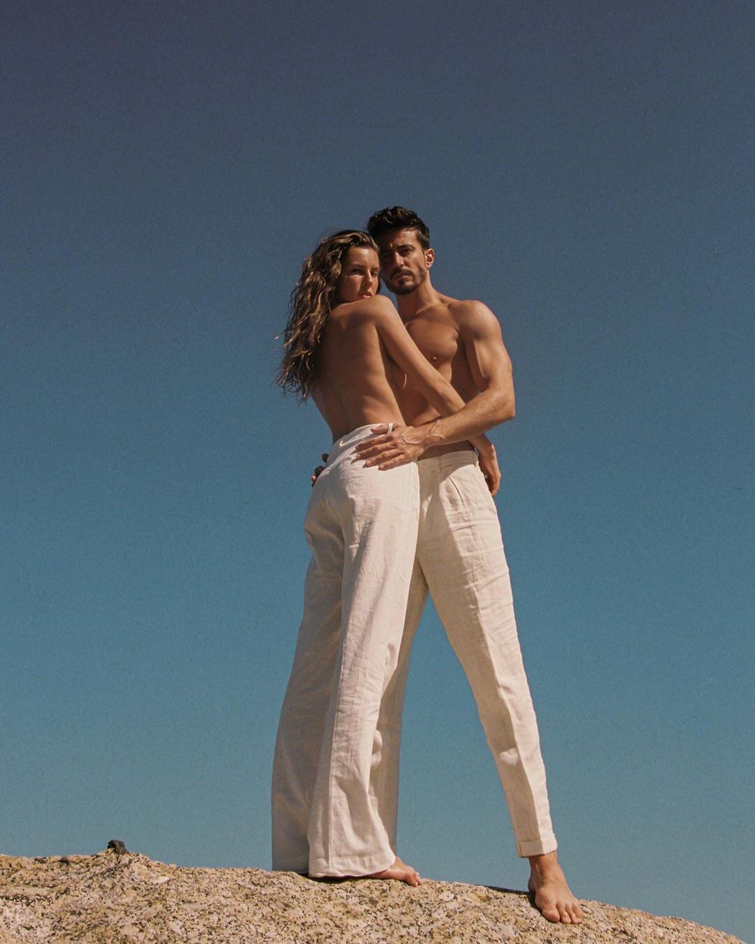 Marco Ferri y Sarah Danolic en una fotografía que subieron a redes sociales (Foto: Marco Ferri / instagram)