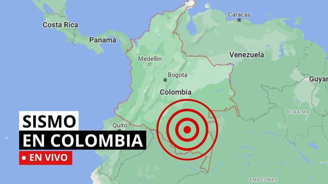Temblor en Colombia del miércoles 6 de diciembre: reporte de magnitud del último sismo