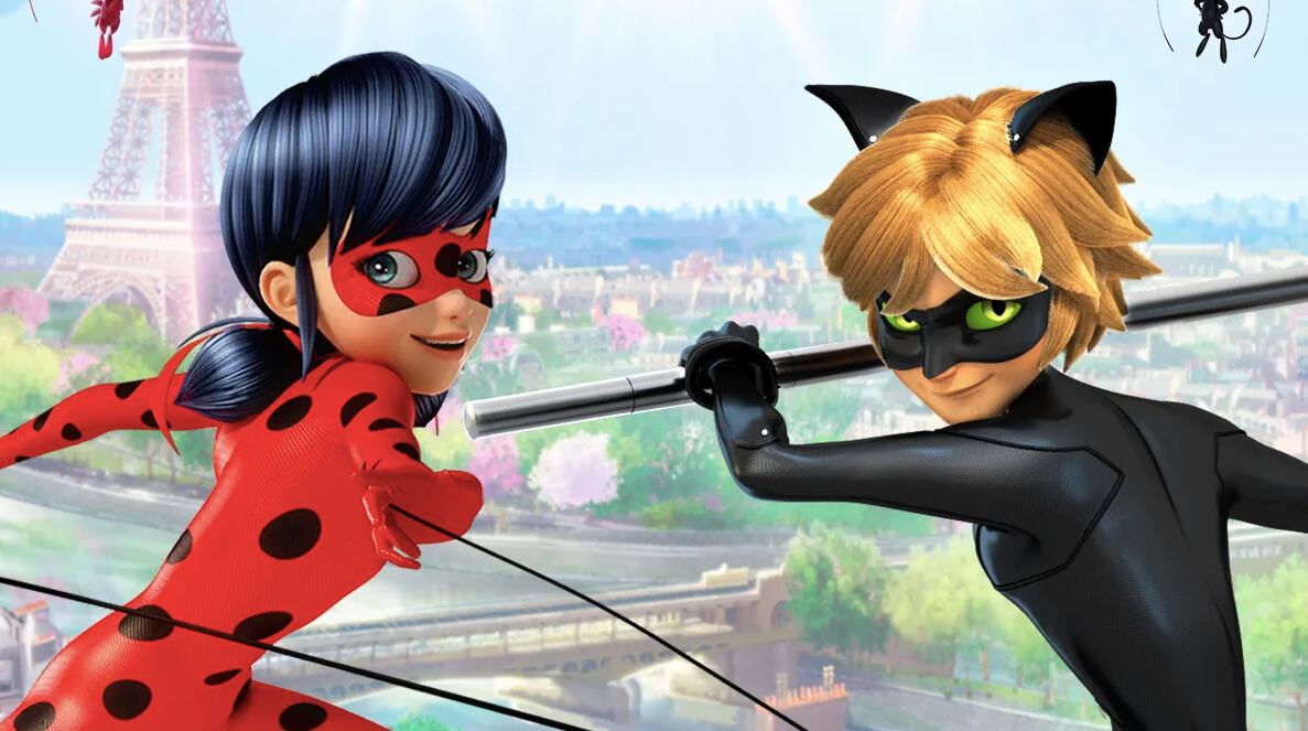 Ladybug y Cat Noir son los protagonistas de la serie (Foto: Netflix)