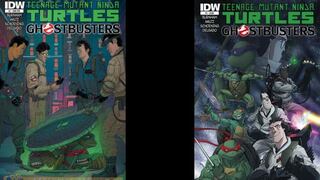 Las Tortugas Ninja y los Cazafantasmas se juntan en un cómic