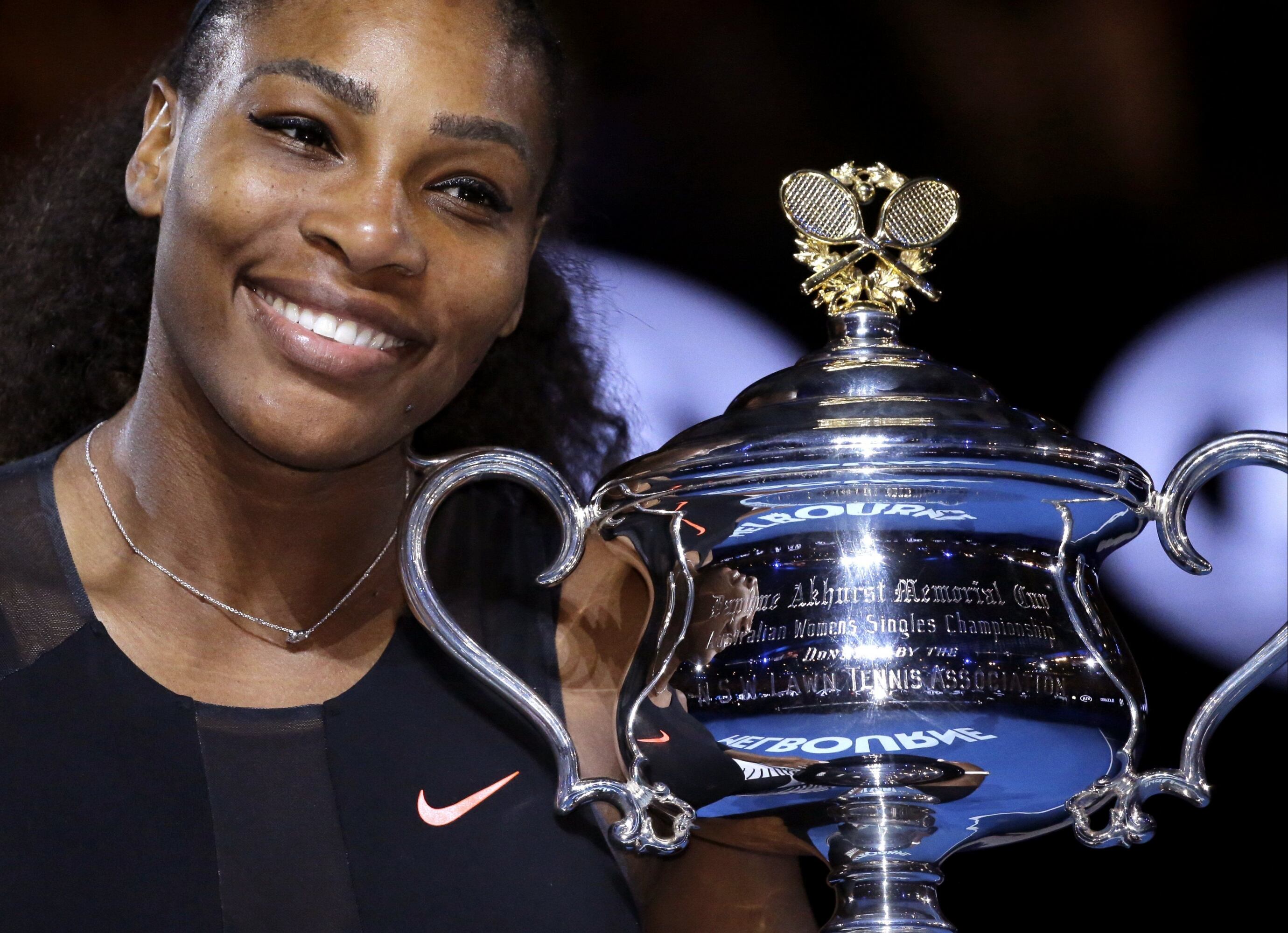 Serena Williams conquistó el Abierto de Australia estando embarazada (Foto: AFP)