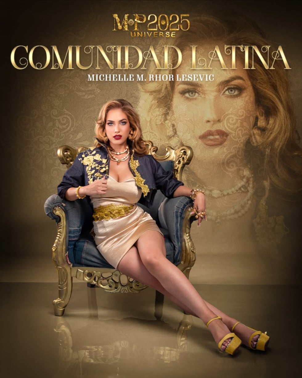 Candidata Comunidad Latina: Michelle M.Rhor Lesevic. (Foto: Redes sociales).