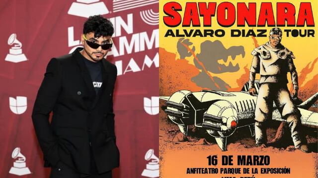 Álvaro Díaz llega a Perú con su gira "Sayonara Tour": Fechas, entradas y descuentos | Foto: Instagram (@alvaritodiaz y @peruconcerts) / Captura de Instagram / Composición EC