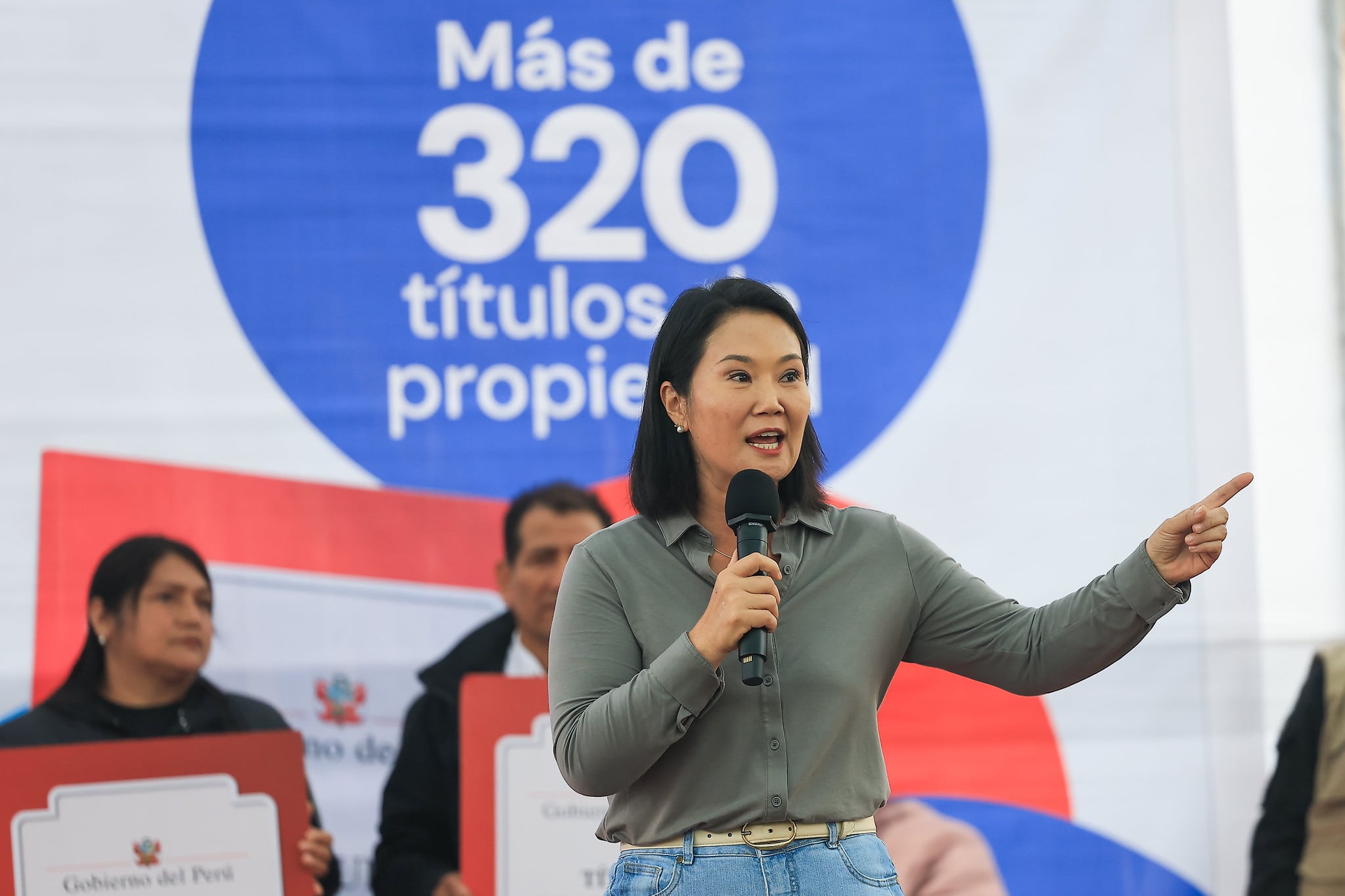 Presidenta Fujimori: inversión privada puede convertirse en más producción y oportunidades