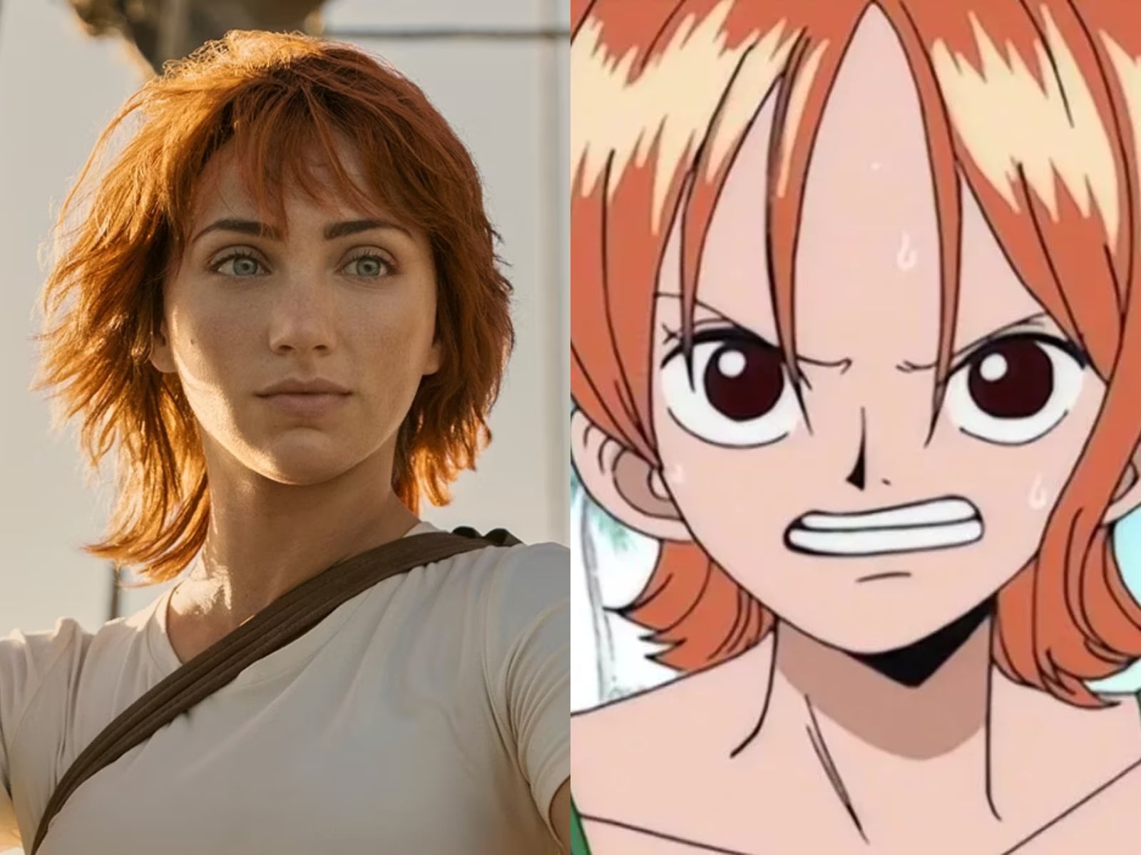 Emily Rudd como Nami en "One Piece" (Foto: Netflix)