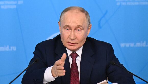 El presidente de Rusia, Vladimir Putin. (Foto de NATALIA KOLESNIKOVA / AFP)