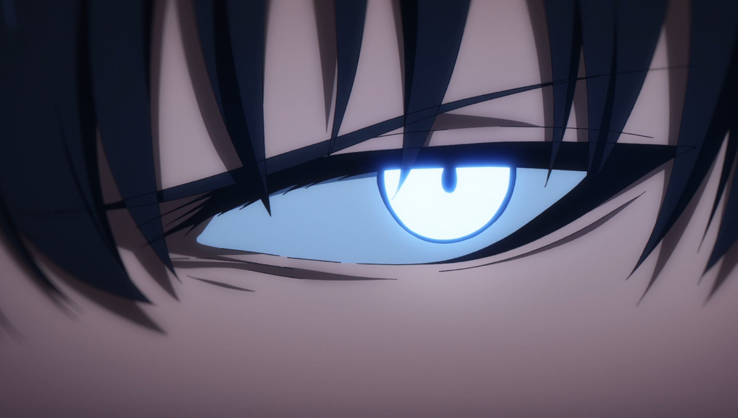 Así es la mirada amenazante de Sung Jinwoo (Foto: Solo Leveling / A-1 Pictures)