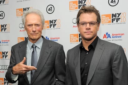 La vez que Clint Eastwood dejó sin palabras a Matt Damon en pleno rodaje