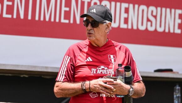 Jorge Fossati, entrenador de la selección peruana de fútbol | Foto: Selección peruana - FPF