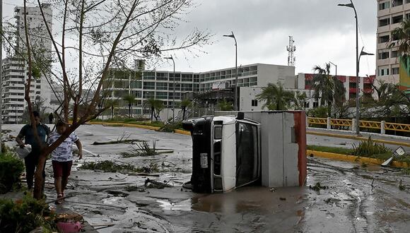 ¿Cómo quedó la casa de Luis Miguel en Acapulco tras el paso del huracán Otis?. (Foto: AFP)