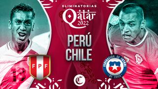 ¿A qué hora juega Perú vs. Chile por la fecha 3 de las Eliminatorias Qatar 2022?