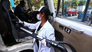 Coronavirus en Perú: anuncian decreto de urgencia para desinfectar vehículos de transporte público