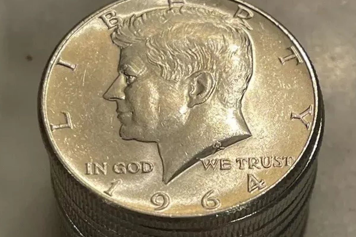 Estas monedas sirvieron para rendir homenaje al fallecido John F. Kennedy (Foto: Ebay)