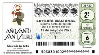 Lotería Nacional del sábado 13 de mayo: comprobar los resultados y décimos