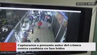San Isidro: así fue captura de uno de los asesinos de cambista