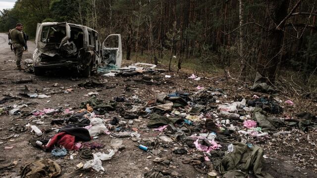 Ucrania: hallan 180 cadáveres en una fosa común en Lyman tras ser liberada de las tropas rusas