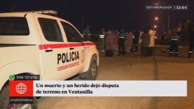 Ventanilla: un muerto dejó disputa entre familias por casa de la zona de Pachacútec