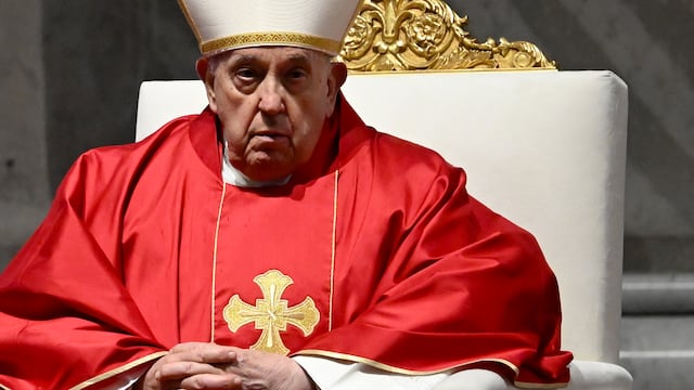Semana Santa: El papa Francisco preside en silencio una Pasión de Cristo con evocación de los males modernos