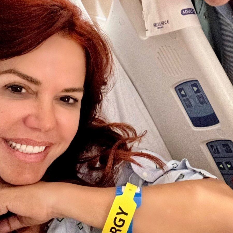 María Celeste Arrarás publicó una foto tras ser operada (Foto: María Celeste Arrarás / Instagram)