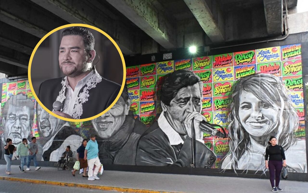 Paul Flores 'El Ruso' será homenajeado en el 'Mural de la Cumbia' de Piura: todos los detalles | Foto: Archivo / Instagram / Composición EC