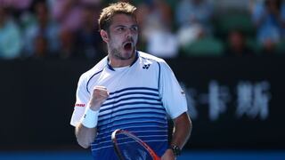Australian Open: Wawrinka ganó y espera a Djokovic en 'semis'