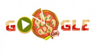 Celebrando la pizza: ¿por qué Google le dedicó un ‘doodle’ a la tradicional comida?