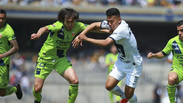 Morelia derrotó 2-1 a Pumas UNAM y le arrebató el invicto en el Torneo Clausura 2020