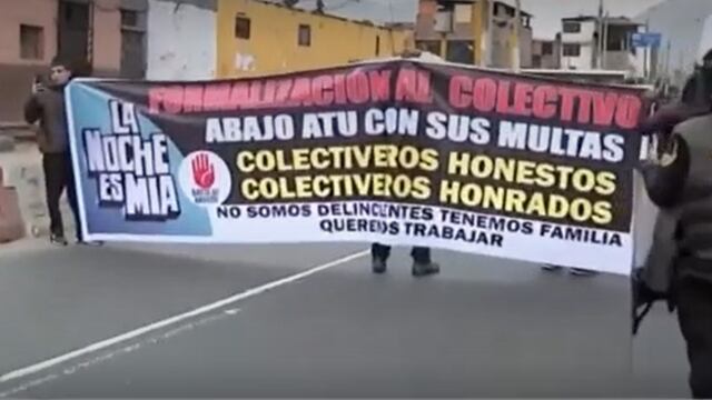 Rímac: colectiveros bloquean avenidas exigiendo su formalización | VIDEO