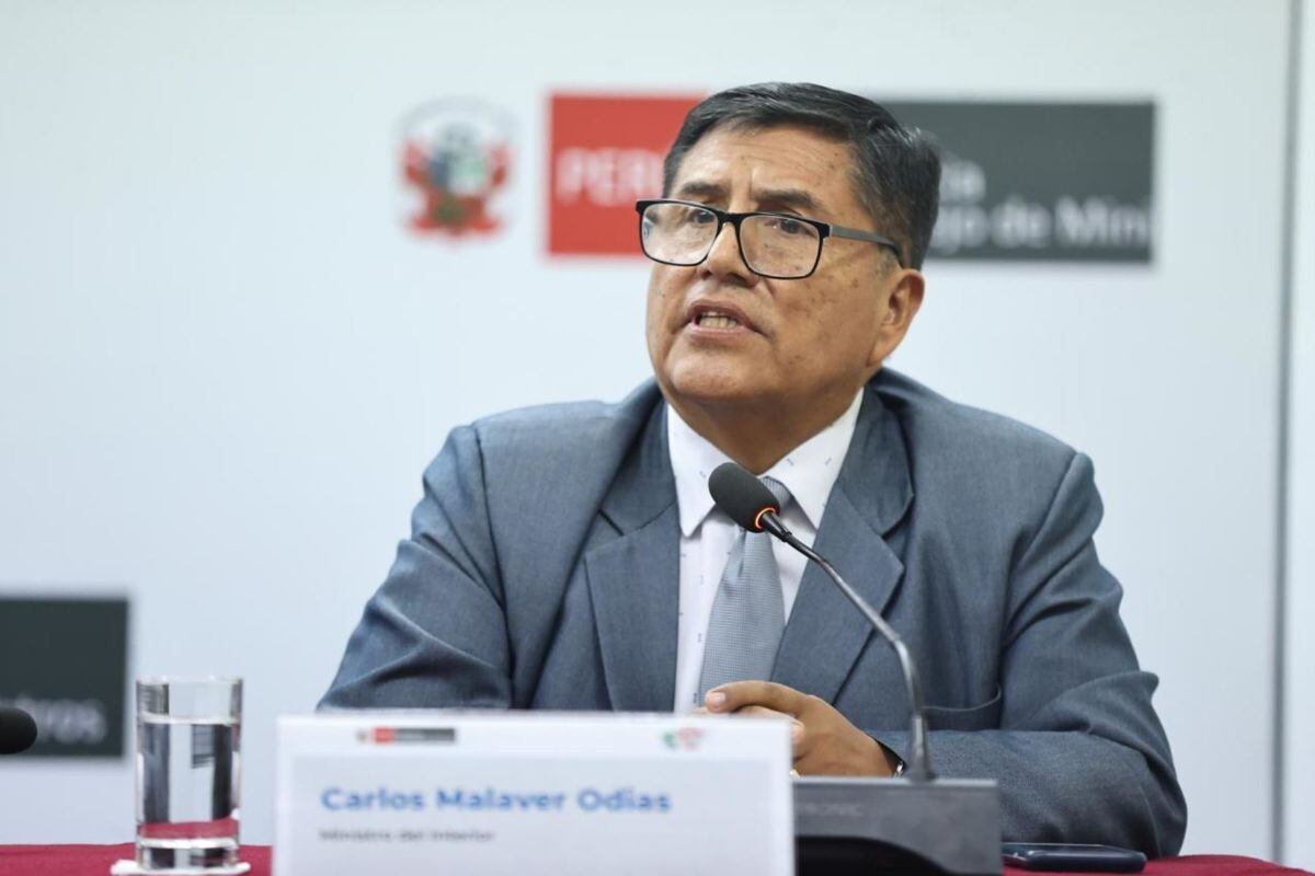 Carlos Malaver, ministro del Interior. Foto: PCM.