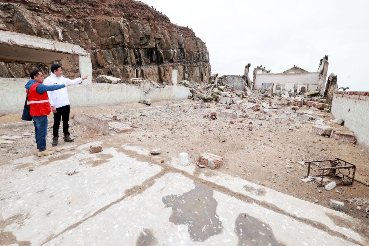 La presidenta Dina Boluarte precisó que el penal de El Frontón albergará a 2 mil internos de alta peligrosidad. Foto: Gob.pe