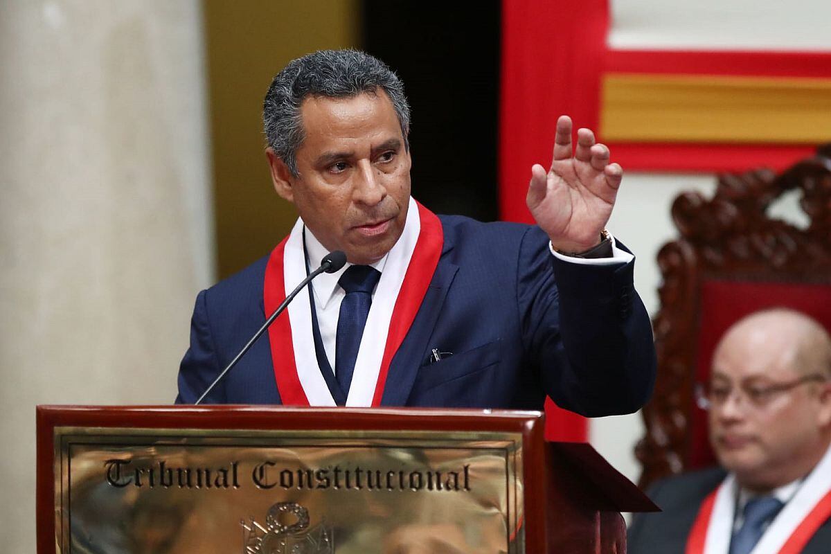 Francisco Morales, presidente del Tribunal Constitucional (Foto: GEC)