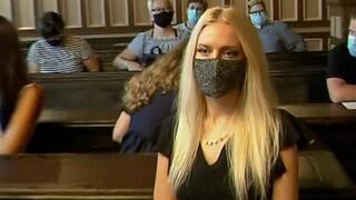 Julija Adlesic, la joven eslovena que se cortó la mano para cobrar el seguro, es condenada a dos años de cárcel