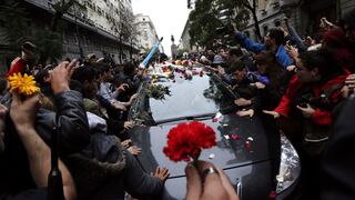Gustavo Cerati: miles de fans acompañaron el cortejo fúnebre