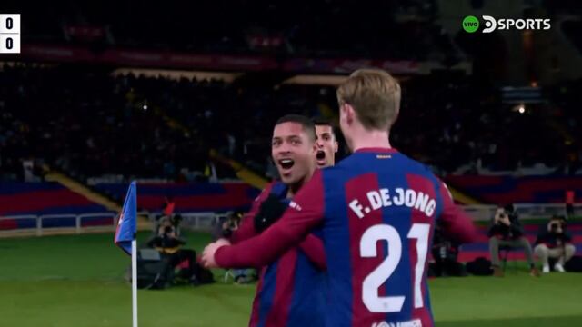 Apareció la joya brasileña: Vitor Roque anotó su primer gol con Barcelona en LaLiga | VIDEO