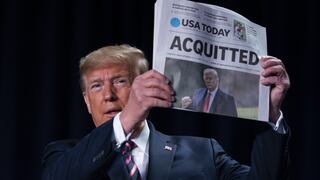 Trump descarga su furia tras el “terrible calvario” del impeachment