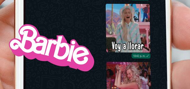 Descarga los mejores stickers de Barbie en WhatsApp