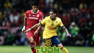Canal 5 (TUDN) transmitió el partido América 0-2 Toluca por la Liga MX 2025