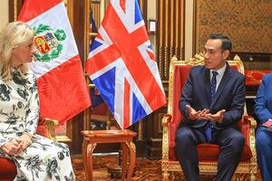 José Jerí recibe a duquesa de Edimburgo en Palacio de Gobierno para fortalecer relaciones con el Reino Unido